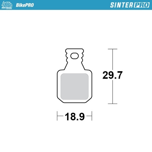 [731246] Moto-Master: Brake pad Bicycle | Sinter Pro | Magura