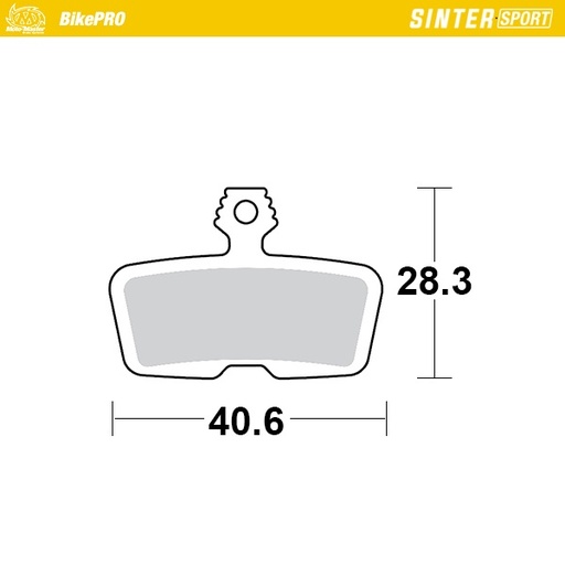 [731355] Moto-Master : Brake pad Bicycle | Sinter Sport | Avid: Code R, SRAM: Guide RE