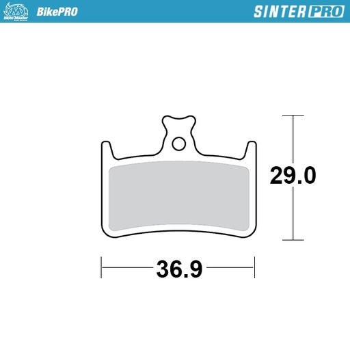 [731646] Brake pad bicycle Sinter Pro: Hope