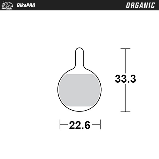 [732341] Moto-Master :  Brake pad bicycle Organic: Magura Clara, Louis