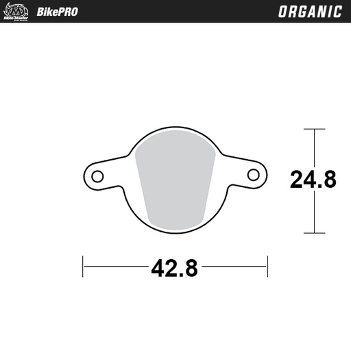 [732841] Moto-Master: Brake pad Bicycle | Organic | Magura: Clara, Louis