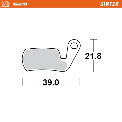 [733254] Moto-Master : Brake pad Bicycle | Sinter | Magura: Marta