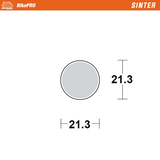[735054] Moto-Master: Brake pad Bicycle | Sinter | Clark: CMD-5, CMD-7