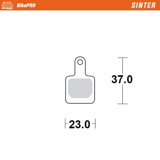[735754] Brake pad bicycle Sinter: Suntour DB