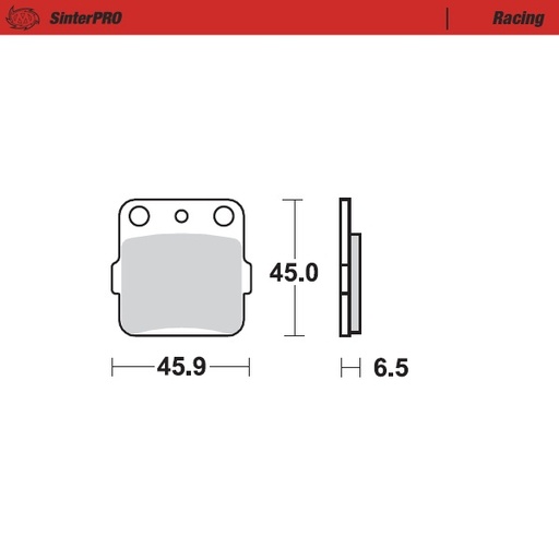 [91011] Brake pads Racing