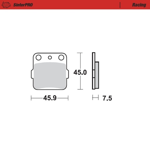 [91411] Brake pads Racing