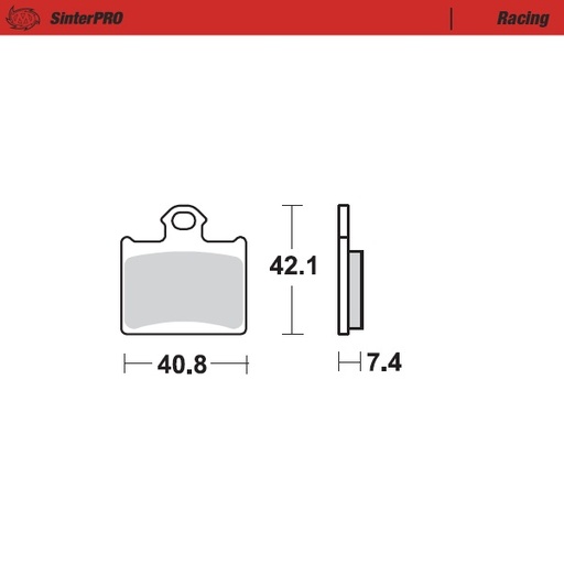 [96711] Brake pads Racing