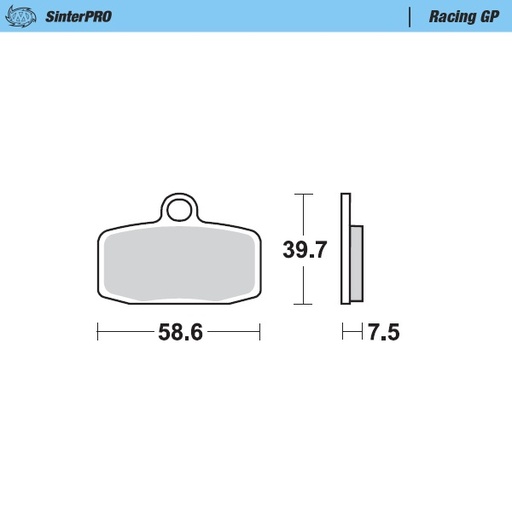 [97412] Brake pads Racing GP