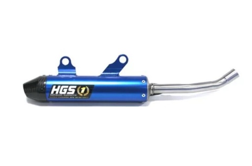 GAS / EC 250/300 / (2024-2025) / HUS / TE 250/300 / (2024-2025) / KTM / EXC 250/300 / (2024-2025) / enduro silencer | blue carbon