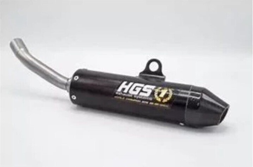 [HUS-XE-123-SCZ] HUS / TC 125 / (2023-2025) / enduro silencer | black carbon