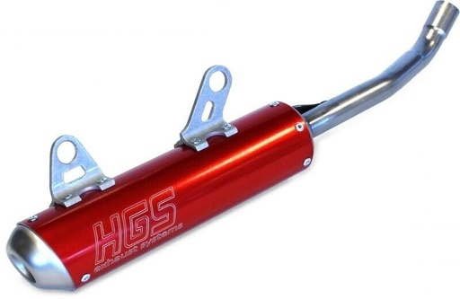 [KTM-XE-120-SSR] KTM / EXC 150 TPI / (2020-2024) / enduro silencer |red steel