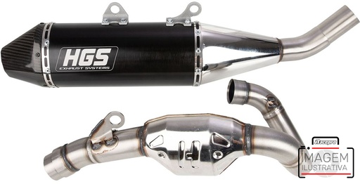 [CF-222-CCZ] HON / CRF 250 / (2022-2024) / system |black carbon