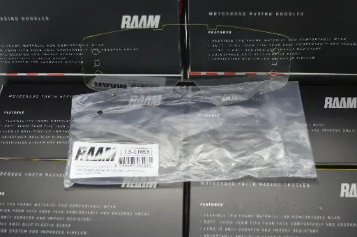 [R13-LR63] RAAM :  Clear Lens for model Nr (13)