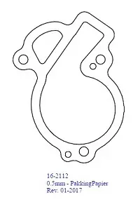 [MI-16-2112-11]  KTM 450 SX-F   17-19 - Gasket