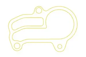 [MI-16-2119-11] MINO Cooler kit:   KTM_250_300 EXC 2019-2023 - Gasket