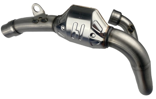 [XO-320-H00] ( HGS ) (XO-320 ) KTM | EXC-F 350 | (2020-2023) | HUS | FE 350 | (2020-2023) | GAS | EC 350F | (2021-2023) | headpipe | stainless steel