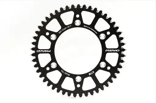 [MI-25-104] MINO : (104) Pit Bike SDG 420 4 Hole Pit Bike Rear Sprocket | Chain 420