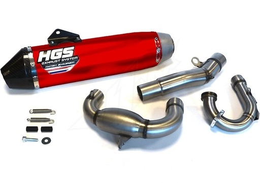 [YF-219-CXR] ( HGS ) YAM / YZF 250 / (2019-2025) / system | red carbon titanium