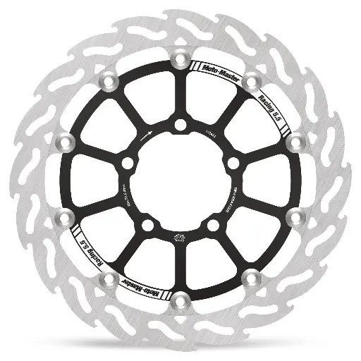 [112443] Moto-Master: Racing Flame Road disc | Floating | Front | Right | Triumph: Daytona 660