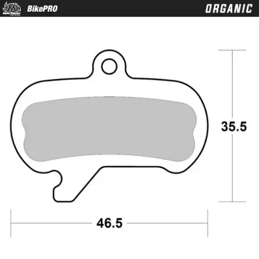 [738441] Brake pad bicycle Organic: SRAM Maven