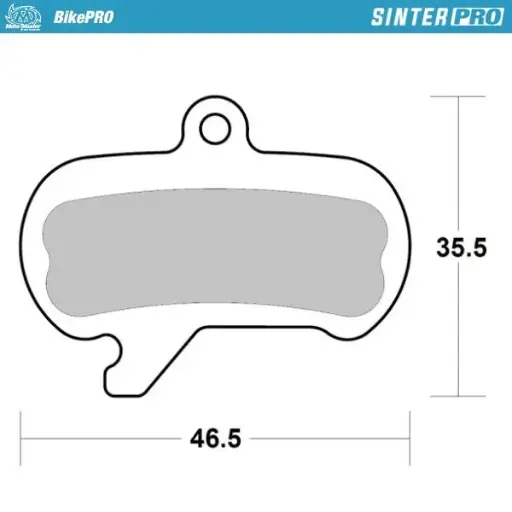 [738446] Brake pad bicycle Sinter Pro: SRAM Maven