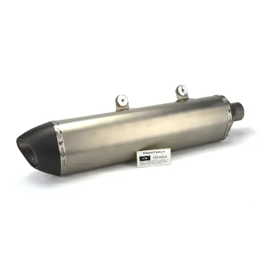 [X15-0012-6] ( Sector ) 4 Stroke | KTM EXC-F 250/350/450/500 2017-2019  | slip-on silencer | Grey Titanium Carbon