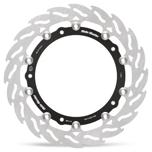 [112468] Moto-Master: Racing Flame Road disc | Floating | Front | Right | BMW: F800/850, R1100/1150, K1200, R1200