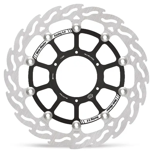 [113288] Moto-Master: Racing Flame Road disc | Floating | Front | Left | Honda: CBR900RR Fireblade