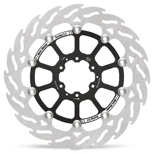 [113291] Moto-Master : Racing Flame Road disc | Floating | Front | Left | Honda: Africa Twin