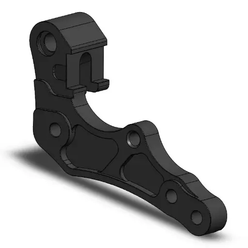 [211158] Moto-Master: Adapter | Front | For Ø280mm | Black | Ducati