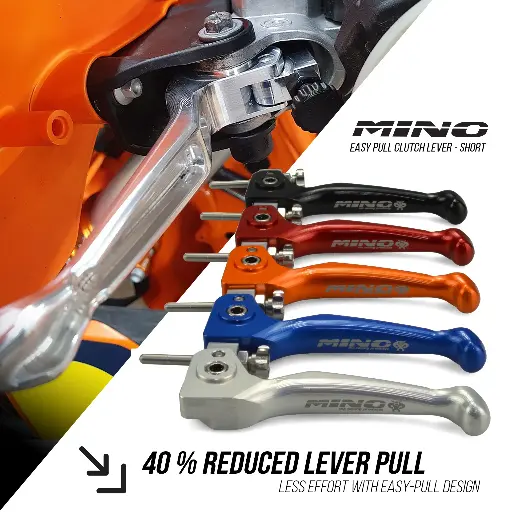 [MI-13-7002] MINO : ( 13-7001 ) Levier d'embrayage BREMBO complet. Fonctionnement ultra-souple.