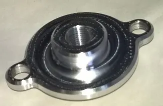 [MI-10-1018-6] MINO : ( 10-1018 ) KTM OIL FILTER COVER FOR COOLER SMALL  (Silver)