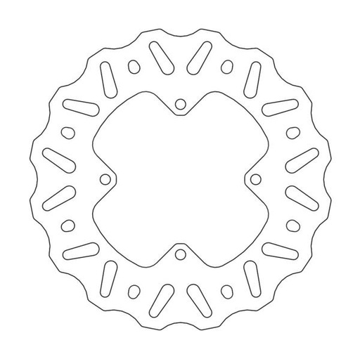 [MI-33-6360] Nitro rear disc Honda: CR80/85, CRF150