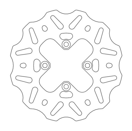 [MI-33-6364] MINO  Nitro rear disc KTM: SX65