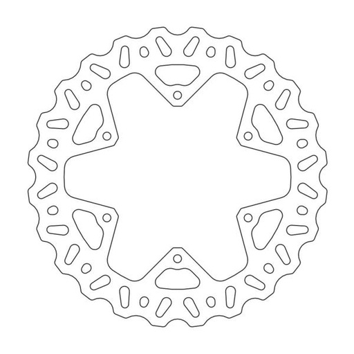 [MI-33-6367] Nitro rear disc Yamaha: WR/WRF, YZ/YZF