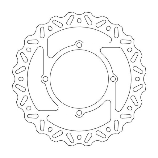 [MI-33-6375] MINO : (33-6375 )  Nitro front disc Kawasaki: KX125/250/250F, KLX450, KXE450F