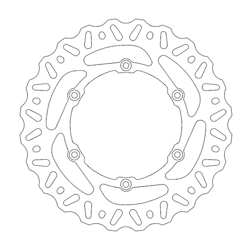 [MI-33-6376] MINO  Nitro rear disc Suzuki: RM125/250