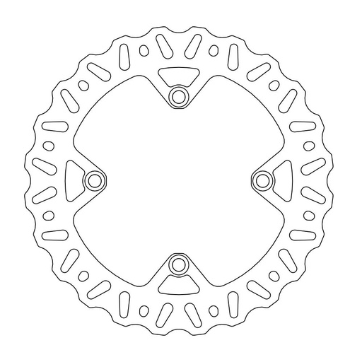 [MI-33-6405] MINO  Nitro rear disc Husqvarna
