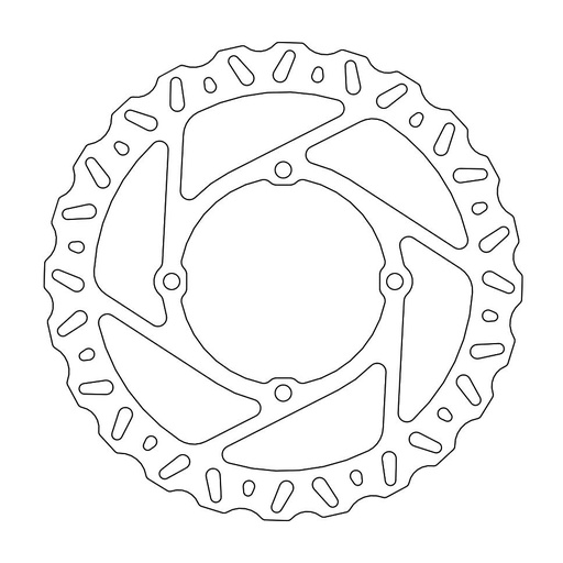 [MI-33-6638] MINO : (33-6638 )  Nitro front disc Kawasaki: KX250F, KX450F 2015->