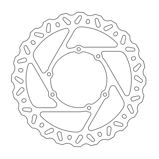 [MI-33-6644] Nitro front disc Honda: CRF250/450 2015->