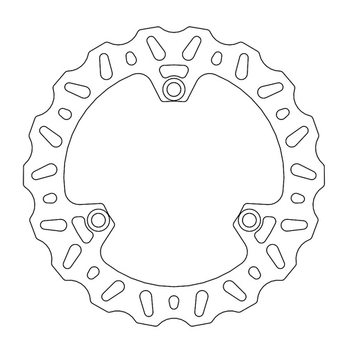 [MI-33-6711] MINO : (33-6711 )   scooter front disc Yamaha: Nmax 125/155