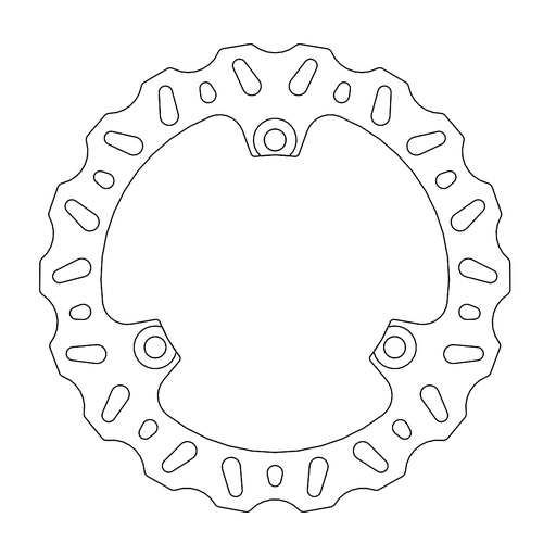 [MI-33-6712] MINO : (33-6712 )   scooter rear disc Yamaha: Nmax 125/155