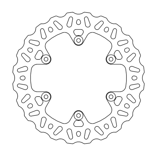 [MI-33-6717] MINO : (33-6717 )  Nitro rear disc GasGas