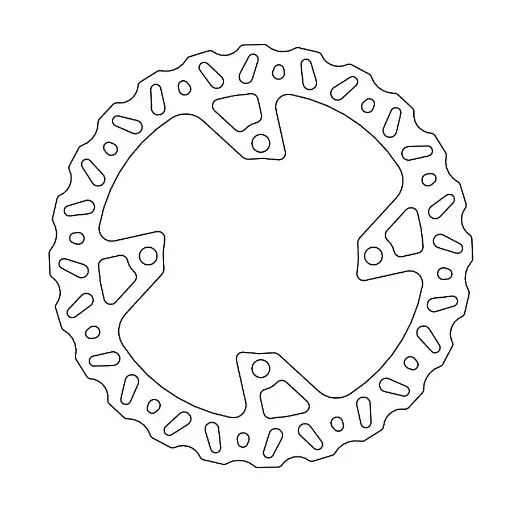 [MI-33-6773] MINO : (33-6773 )  Nitro rear disc Kawasaki: KXF450 2019-->