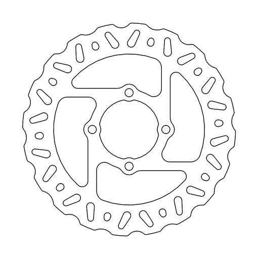 [MI-33-6806] MINO  Nitro rear disc Yamaha: Banshee, Blaster, Raptor, Warrior