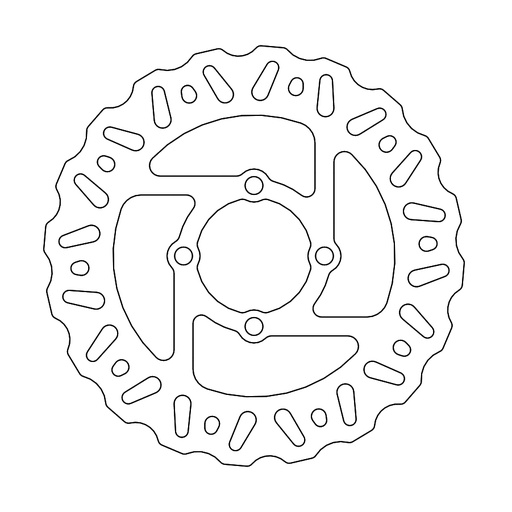 [MI-33-6807] MINO  Nitro rear disc Yamaha: YFM250R/350R, YFZ450