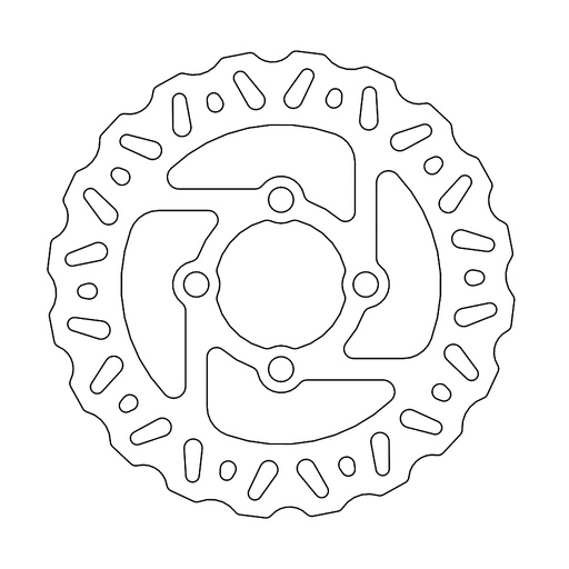 [MI-33-6808] MINO : (33-6808 )  Nitro rear disc Yamaha: YFZ450, YFM700