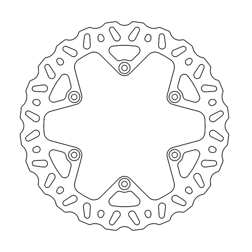 [MI-33-6833] MINO  Nitro rear disc Yamaha: YZ450F 2020->