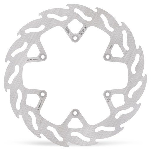 [110600] Moto-Master :  Flame rear disc Beta: 250/300 2str, 350/400/450/498 4str.  KTM/HVA OS 240mm