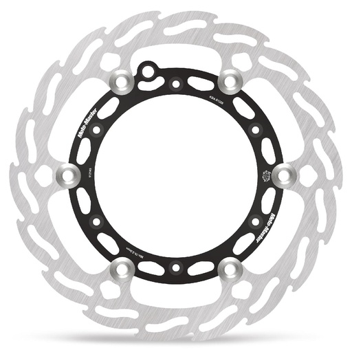 [112145] Moto-Master : Flame MX disc | Floating | Front | Ø260mm | Black | KTM, Husqvarna, GasGas